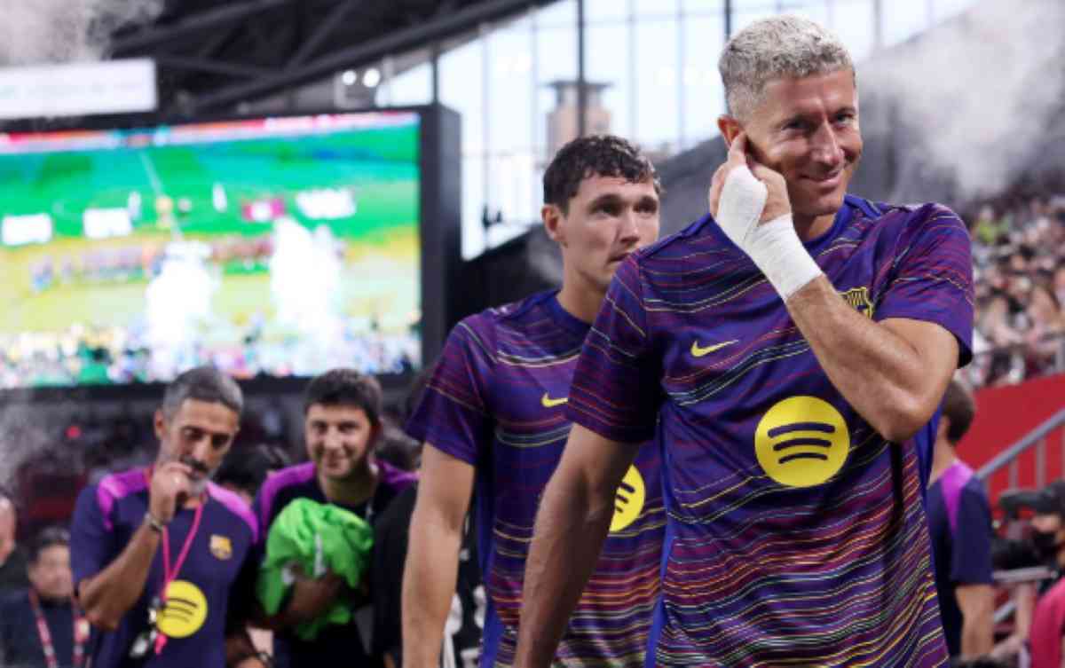 Robert Lewandowski Jelang Sebuah Laga yang Dilakoni Barcelona Robert Lewandowski Jelang Sebuah Laga yang Dilakoni Barcelona