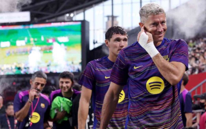 Robert Lewandowski Jelang Sebuah Laga yang Dilakoni Barcelona