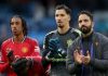 Ruben Amorim bertepuk tangan ke fans usai derbi Manchester