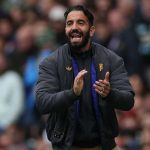 Ruben Amorim berteriak ke para pemain Manchester United di lapangan