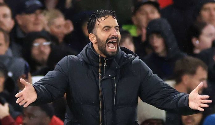 Ruben Amorim di laga Manchester United vs Chelsea