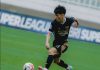 Taisei Marukawa dalam aksinya untuk Dewa United saat Menjamu PSBS Biak