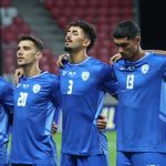 Tim Israel jelang pertandingan kontra Italia di kualifikasi Piala Dunia 2026