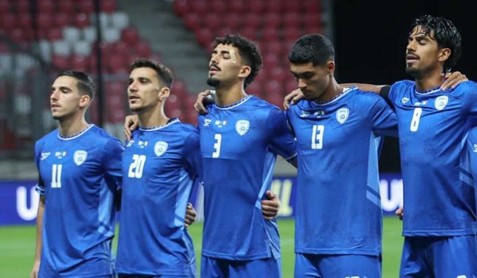 Tim Israel jelang pertandingan kontra Italia di kualifikasi Piala Dunia 2026