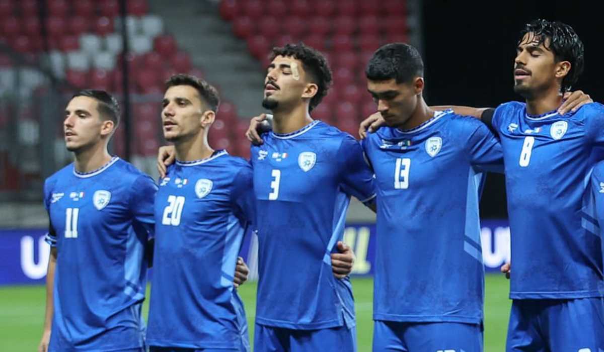 Tim Israel jelang pertandingan kontra Italia di kualifikasi Piala Dunia 2026