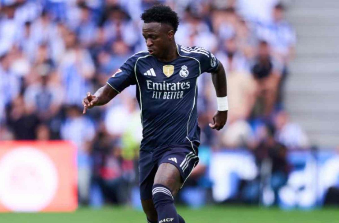 Vinicius Junior dalam sebuah aksinya untuk Real Madrid