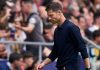 Xabi Alonso tertunduk lesu usai kekalahan Real Madrid dari Atletico Madrid