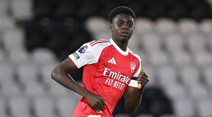 ife ibrahim bintang muda Arsenal mendapat kesempatan berlatih dengan skuad utama The Gunners