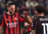 Adrien Rabiot dan Christian Pulisic di laga Juventus vs AC Milan