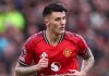 Aksi Benjamin Sesko di laga Manchester United vs Sunderland