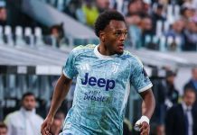 Aksi Lois Openda di sebuah pertandingan Juventus