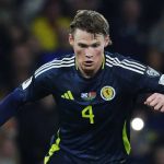 Aksi Scott McTominay di laga Skotlandia melawan Belarus