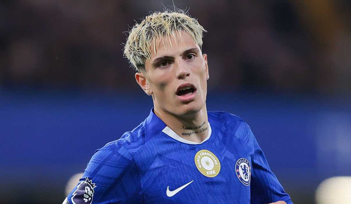 Alejandro Garnacho di laga Chelsea vs Liverpool Alejandro Garnacho di laga Chelsea vs Liverpool