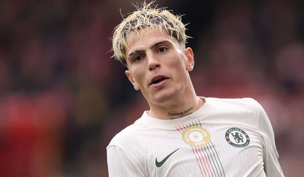 Alejandro Garnacho di laga Nottingham v Chelsea Alejandro Garnacho di laga Nottingham v Chelsea