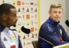 Alexander Isak dan Jon Dahl Tomasson pelatih Timnas Swedia