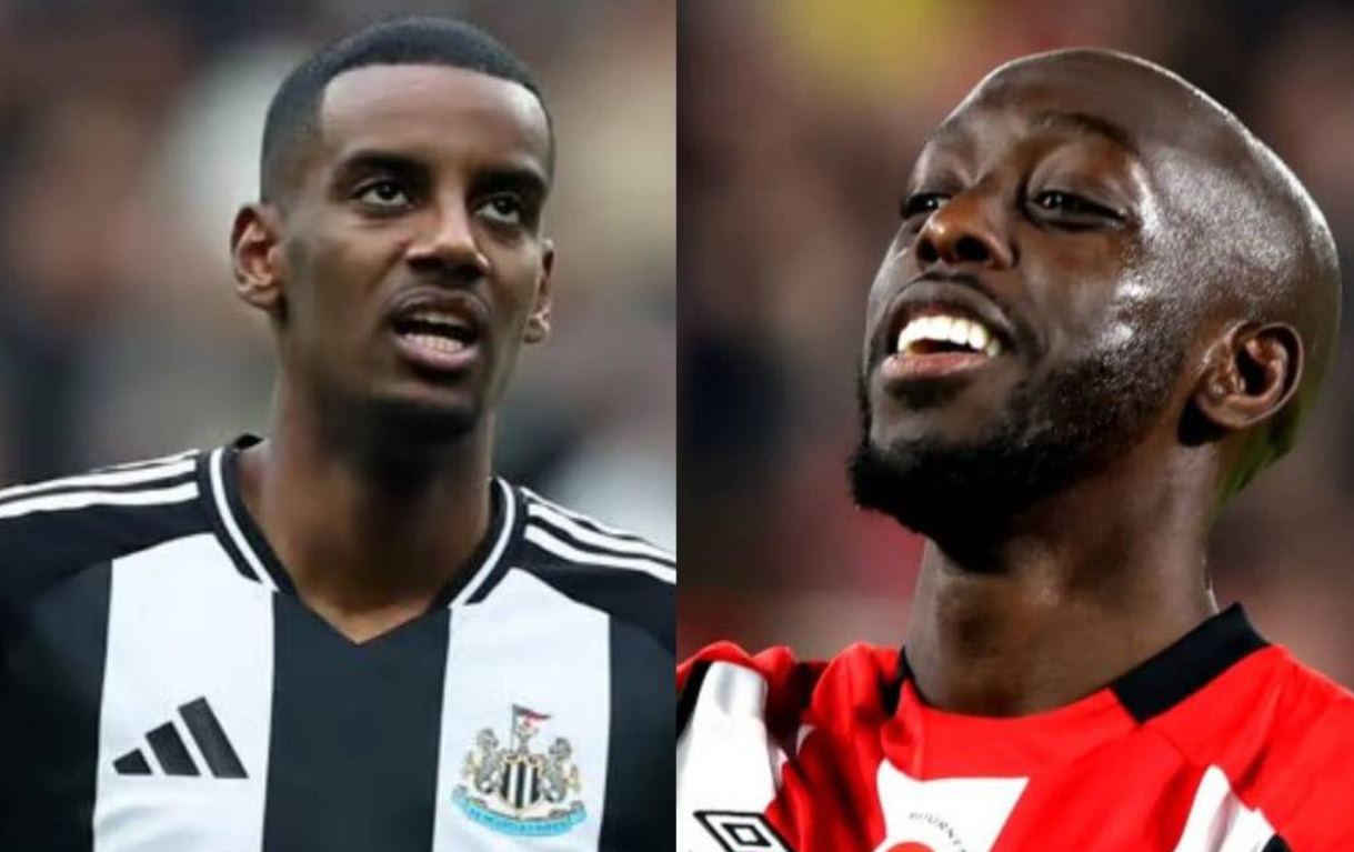 Alexander Isak dan Yoane Wissa