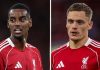 Alxander Isak dan Florian Wirtz pemain baru Liverpool