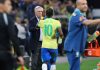 Ancelotti dan Vinicius Junior di Sebuah Laga Timnas Brasil