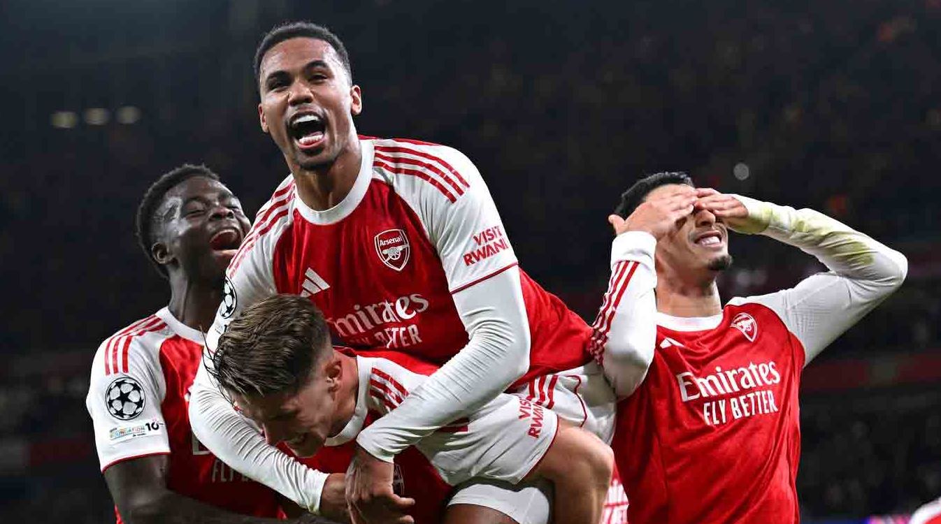 Arsenal rayakan 100 kemenangan di Liga Champions Arsenal rayakan 100 kemenangan di Liga Champions
