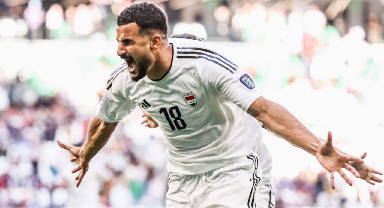 Aymen Hussein striker timnas Irak