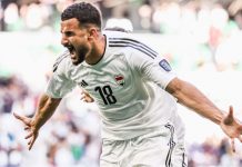 Aymen Hussein striker timnas Irak