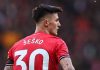 Benjamin Sesko di laga Manchester United vs Sunderland