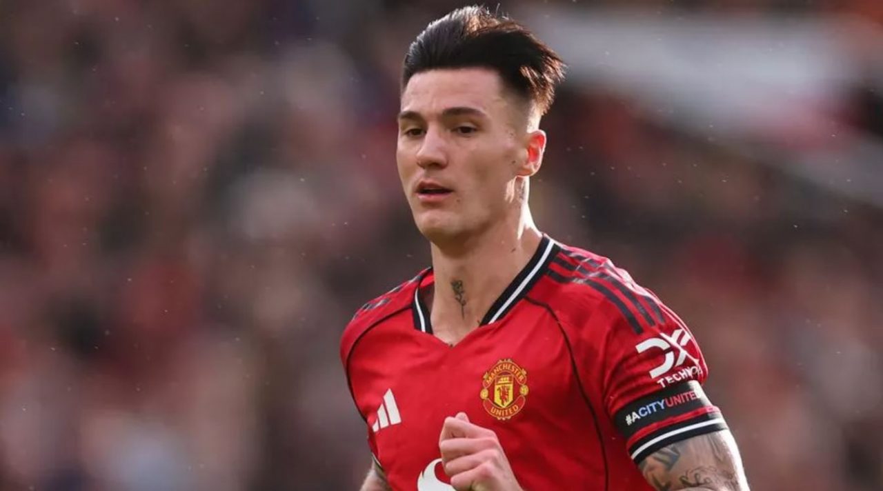 Benjamin Sesko pemain Manchester United