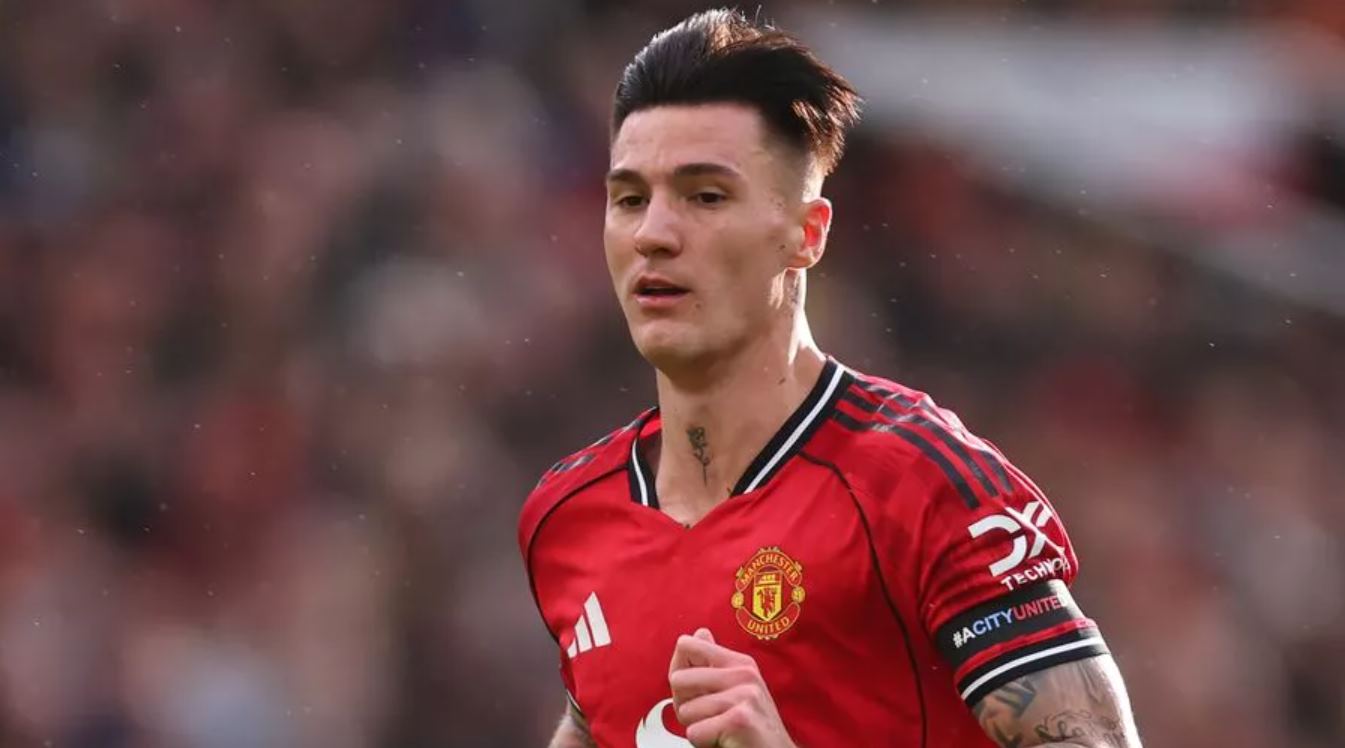 Benjamin Sesko pemain Manchester United Benjamin Sesko pemain Manchester United