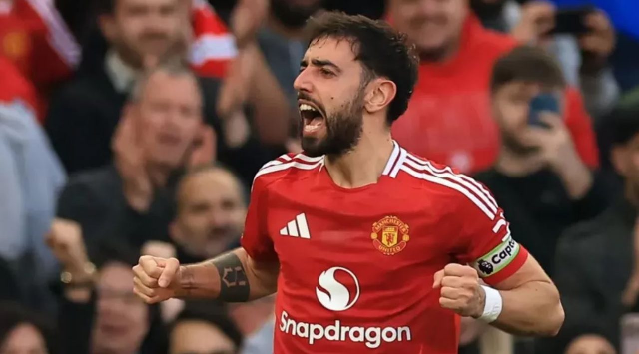 Bruno Fernandes bintang Manchester United