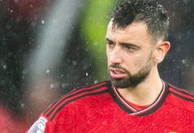 Bruno Fernandes pemain bintang Manchester United