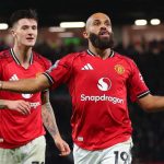 Bryan Mbeumo merayakan golnya ke gawang Brighton