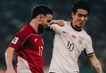 Calvin Verdonk dalam sebuah aksinya untuk Timnas Indonesia