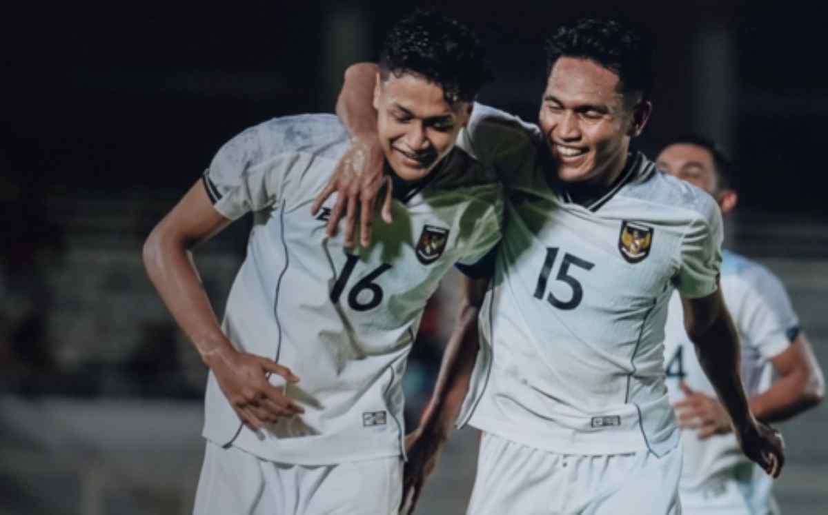 Donny Tri Pamungkas Usai Mencetak Gol di Indonesia vs India