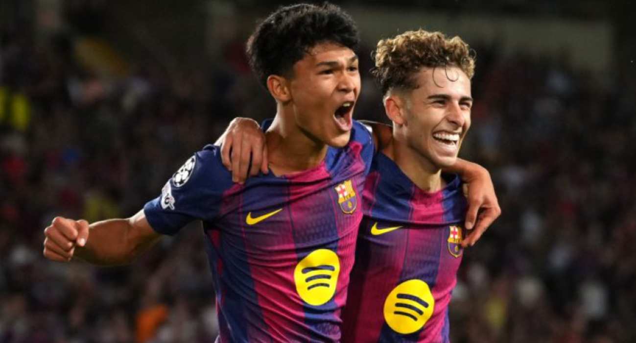 Dro Fernandez Usai Sodorkan Assist untuk Gol Kedua Fermin Lopez Dro Fernandez Usai Sodorkan Assist untuk Gol Kedua Fermin Lopez
