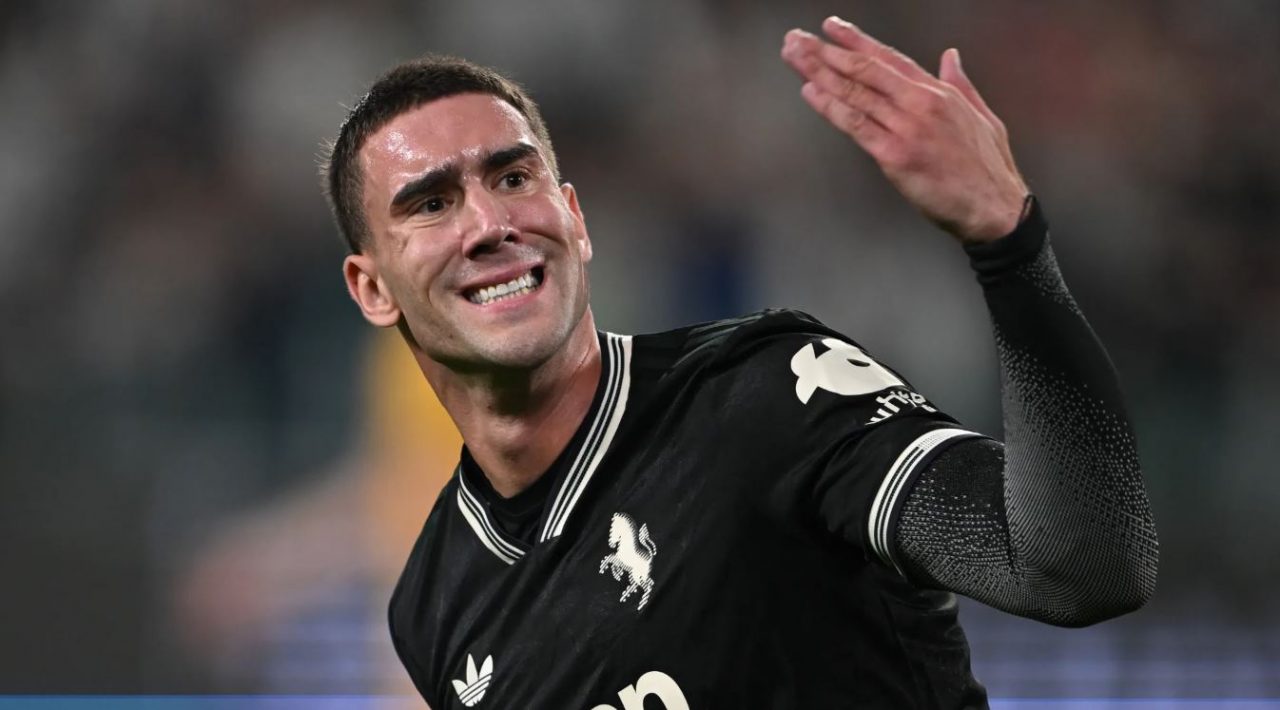 Dusan Vlahovic pemain Juventus