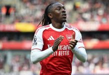 Eberechi Eze pemain Arsenal