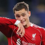 Ekspresi Florian Wirtz di laga Chelsea vs Liverpool