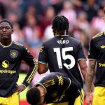 Ekspresi Kobbie Mainoo dan pemain Manchester United lainnya usai kekalahan dari Brentford