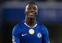 Ekspresi Moises Caicedo di laga Chelsea vs Liverpool