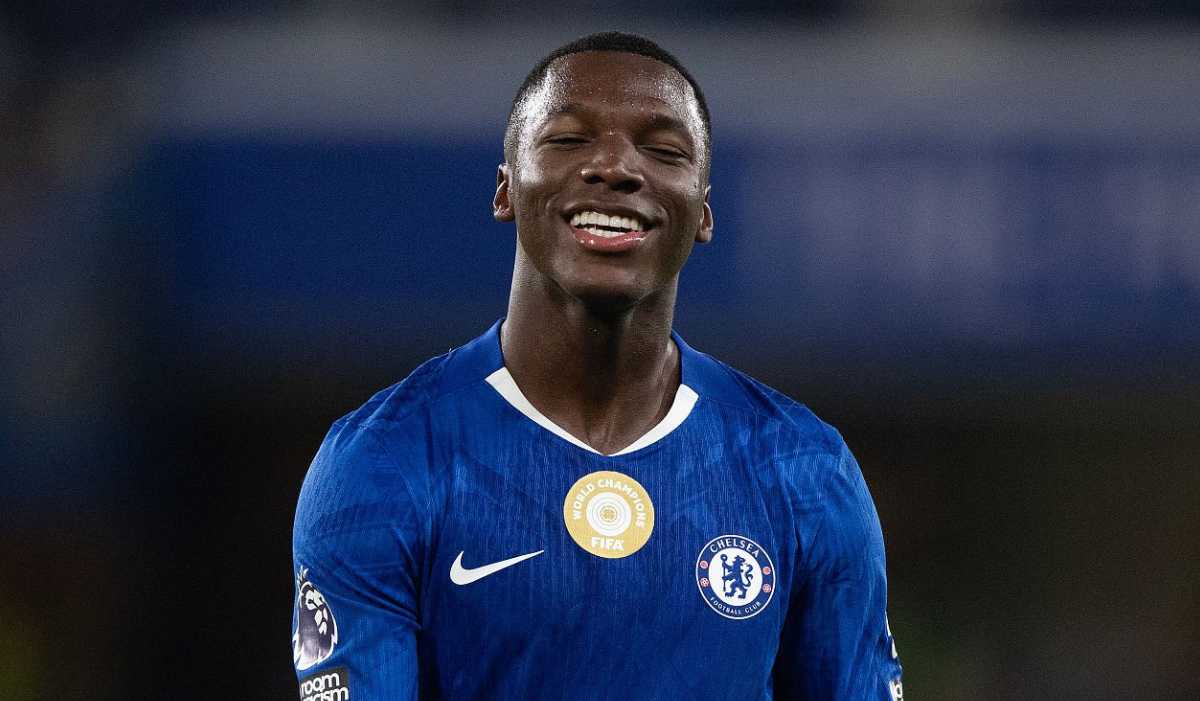 Ekspresi Moises Caicedo di laga Chelsea vs Liverpool Ekspresi Moises Caicedo di laga Chelsea vs Liverpool