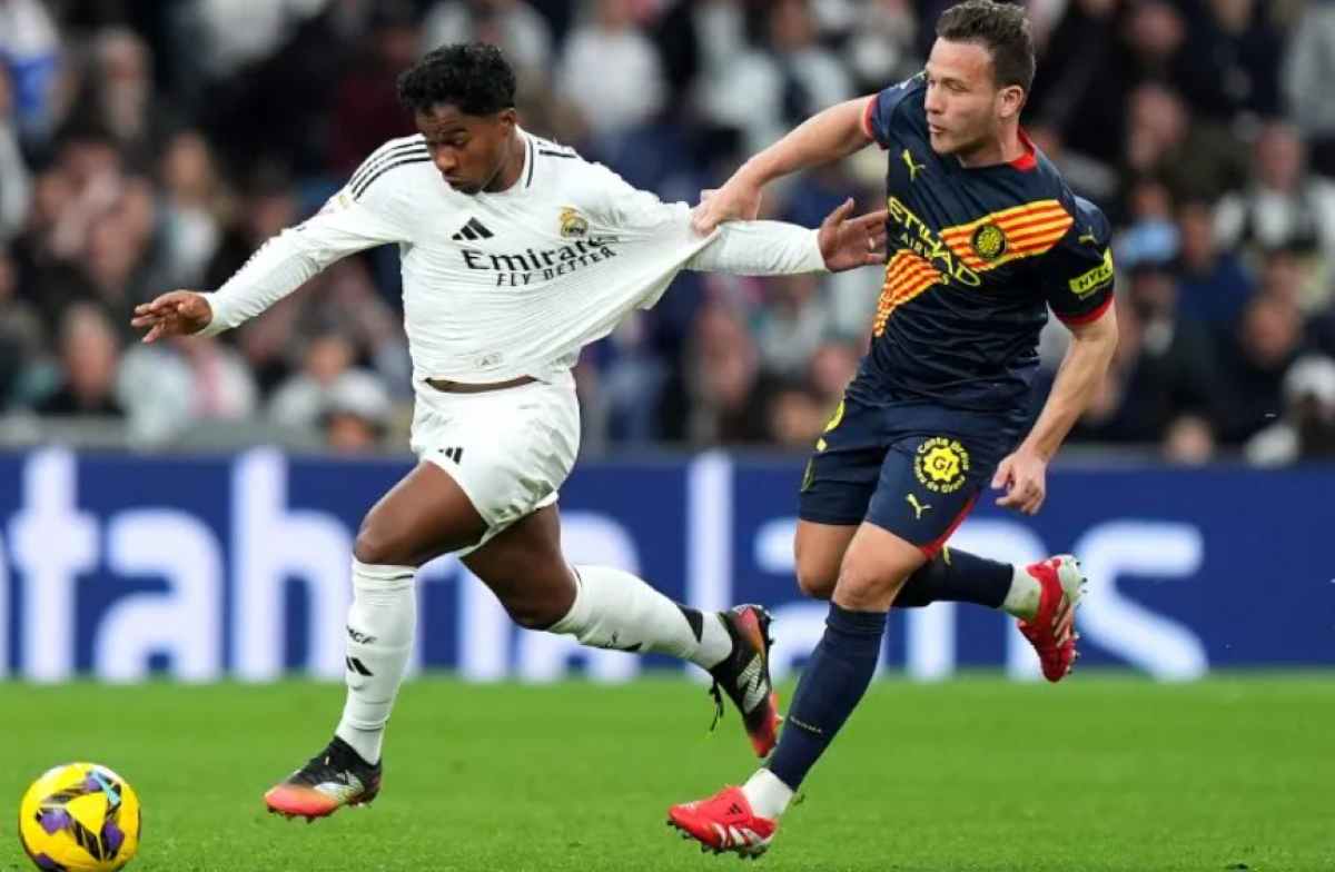 Endrick dalam Sebuah Aksinya untuk Real Madrid Endrick dalam Sebuah Aksinya untuk Real Madrid