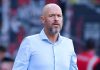 Erik ten Hag di laga Werder Bremen vs Bayer 04 Leverkusen