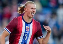 Erling Haaland pemain Timnas Norwegia