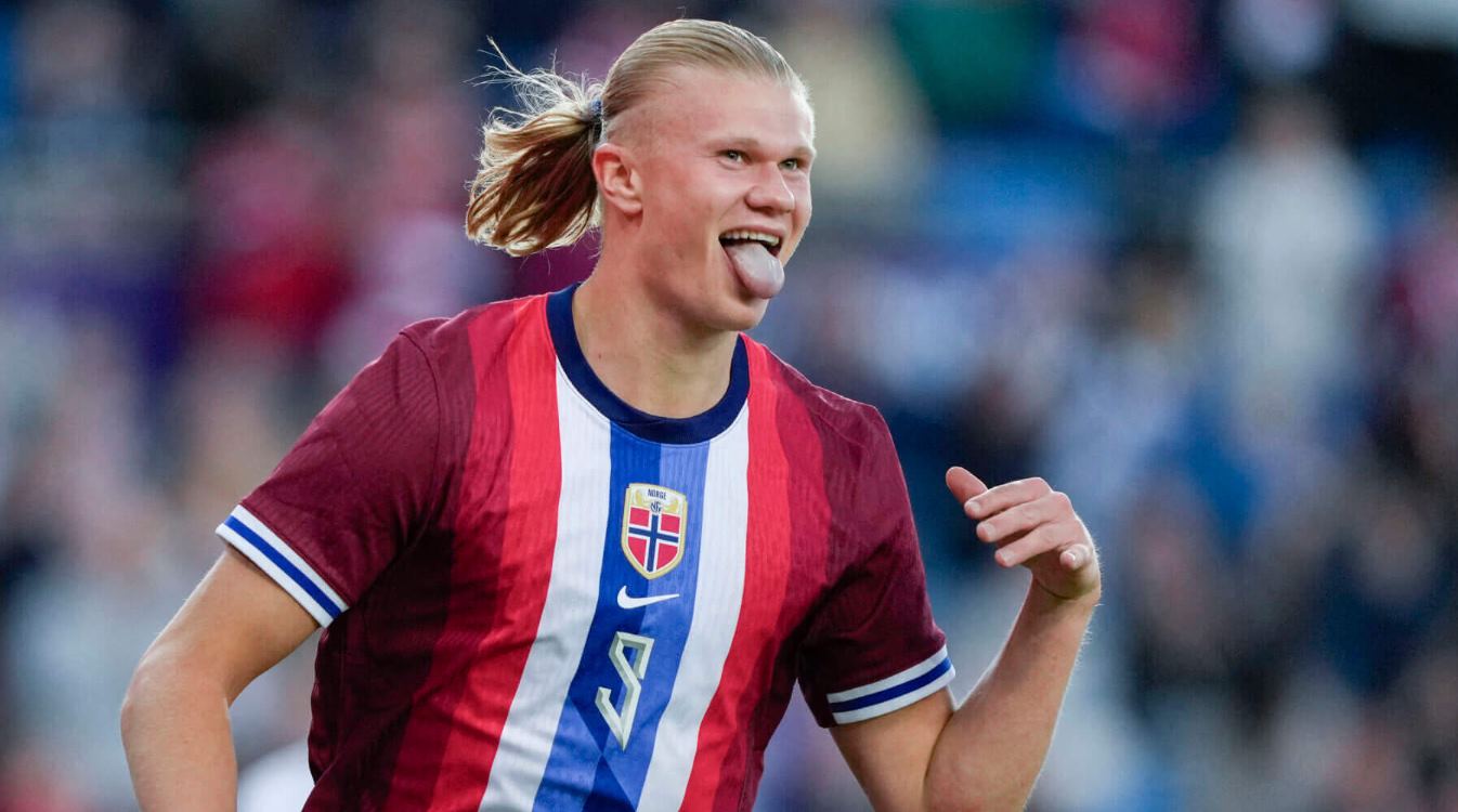 Erling Haaland pemain Timnas Norwegia