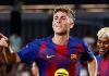 Fermin Lopez cetak hattrick di laga Barcelona vs Olympiacos