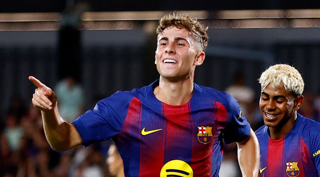 Fermin Lopez cetak hattrick di laga Barcelona vs Olympiacos Fermin Lopez cetak hattrick di laga Barcelona vs Olympiacos
