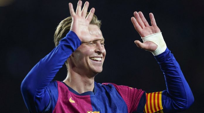 Frankie De Jong pemain Barcelona