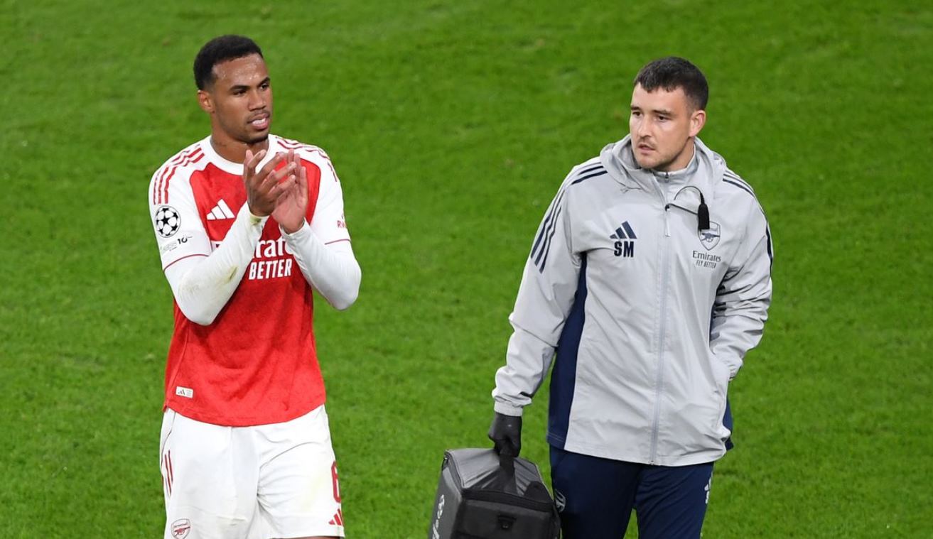 Gabriel Magalhães pemain Arsenal Gabriel Magalhães pemain Arsenal