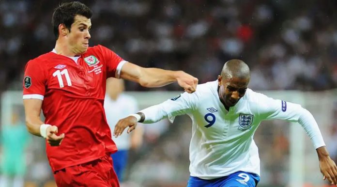 Gareth Bale saat masih membela Timnas Wales