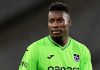 Gestur Andre Onana di laga Fatih Karagumruk v Trabzonspor